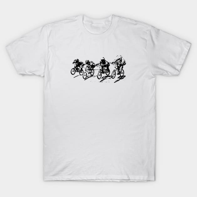 bmx T-Shirt by rickylabellevie